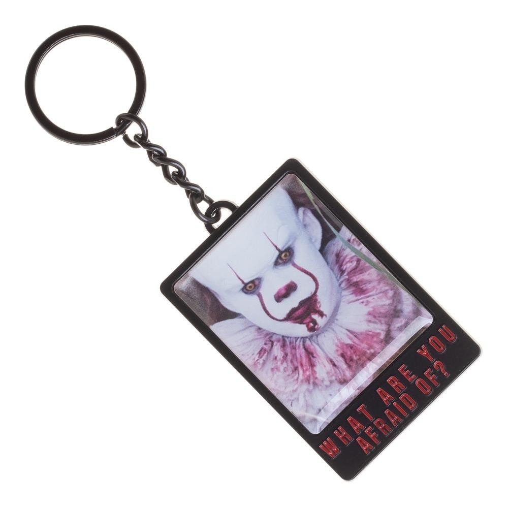 IT Keychain Horror Movie Pennywise Clown WHAT ARE YOU AFRAID OF? Killer Bioworld